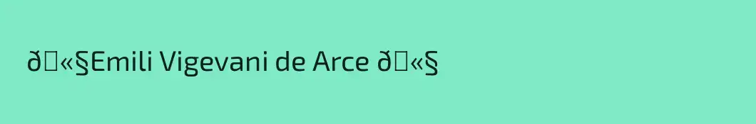   🫧Emili Vigevani de Arce 🫧
